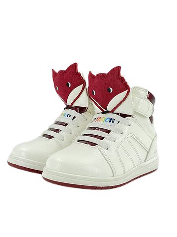 Sneaker in Fuchs Weiß