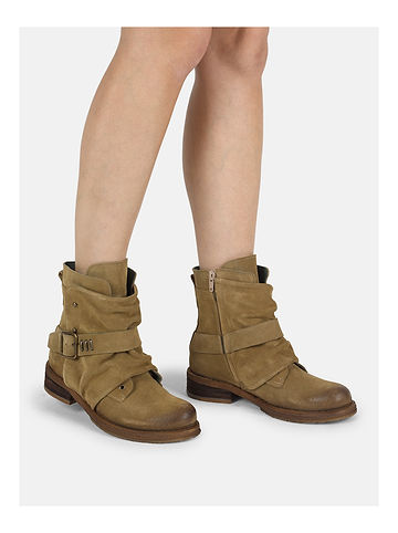 Stiefelette Hellbraun