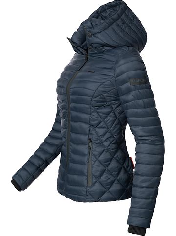 Steppjacke Samtpfote in Blau