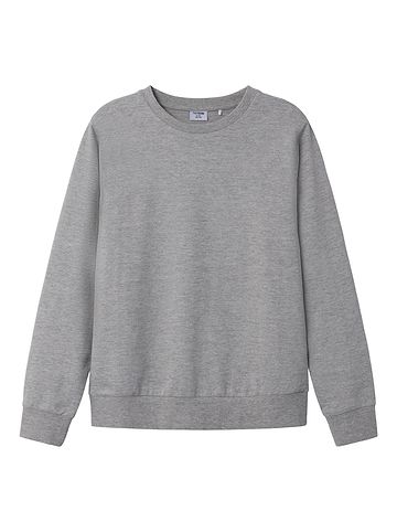 Sweatshirt in Grey Melange