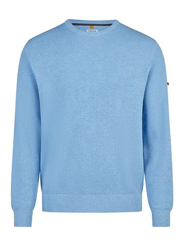 Pullover Basic in Hellblau