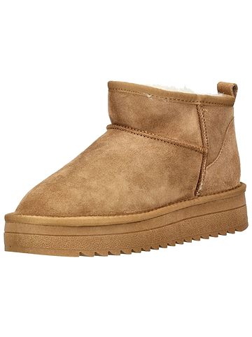 Stiefelette Cognac