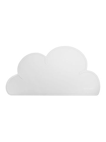 Platzdeckchen Wolke in Hellgrau