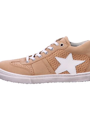 Sneaker High in Beige