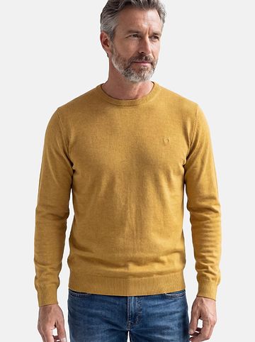 Pullover Basic in Messing