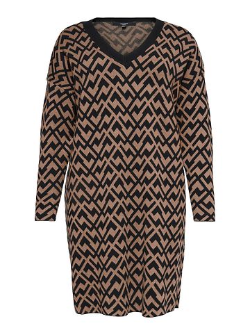 Strickkleid in Black