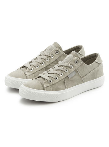 Sneaker in hellgrau