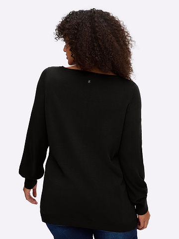 Pullover in schwarz