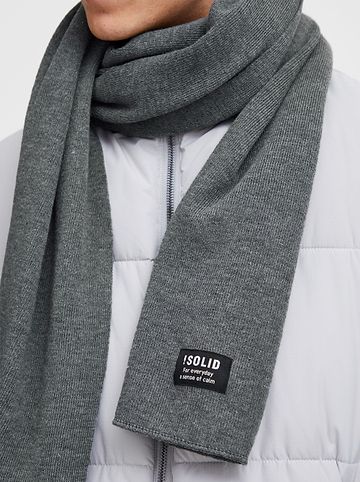 Strickschal SDIrwon in Grau