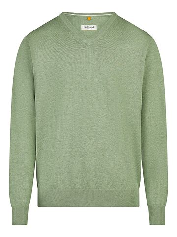 Pullover Basic in Grün