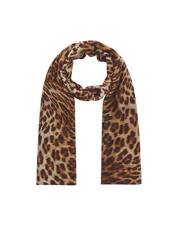 Schal in kamel