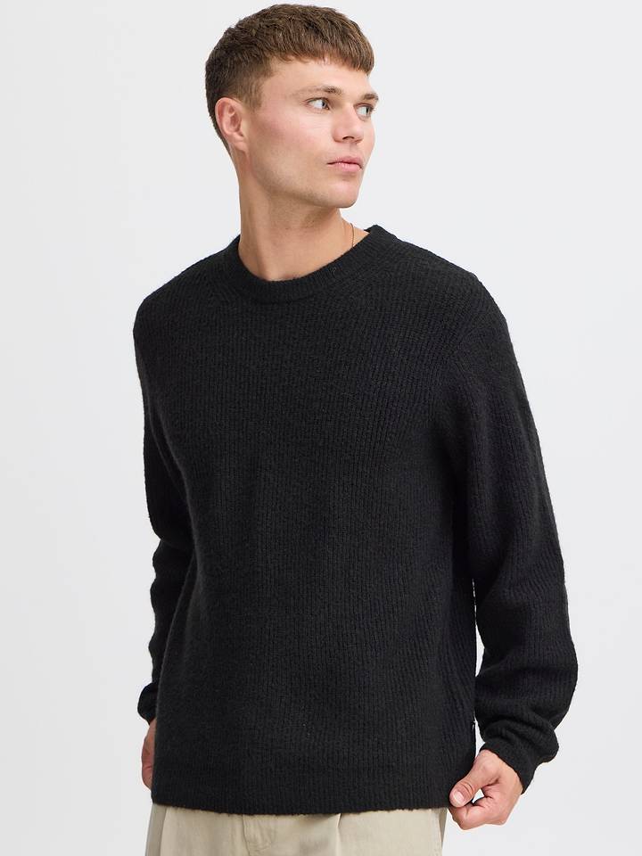 Strickpullover SDMack in Schwarz