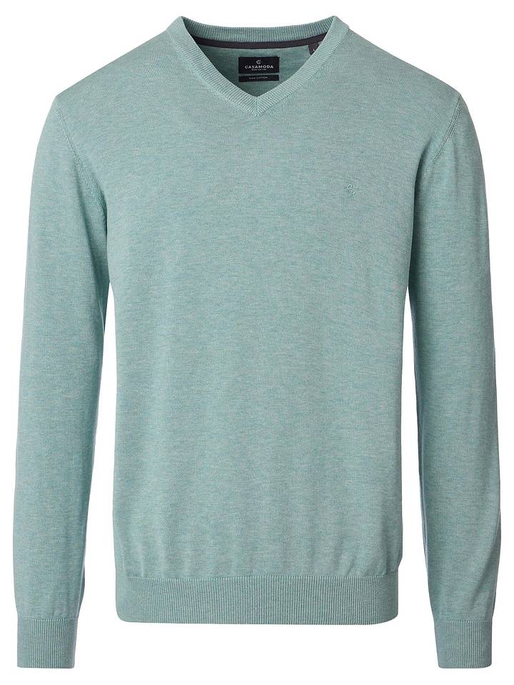 Pullover Basic in Hellgrün