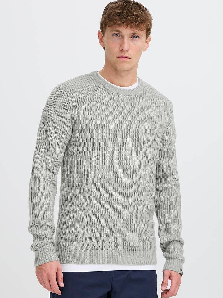 Strickpullover SDAron in Grau