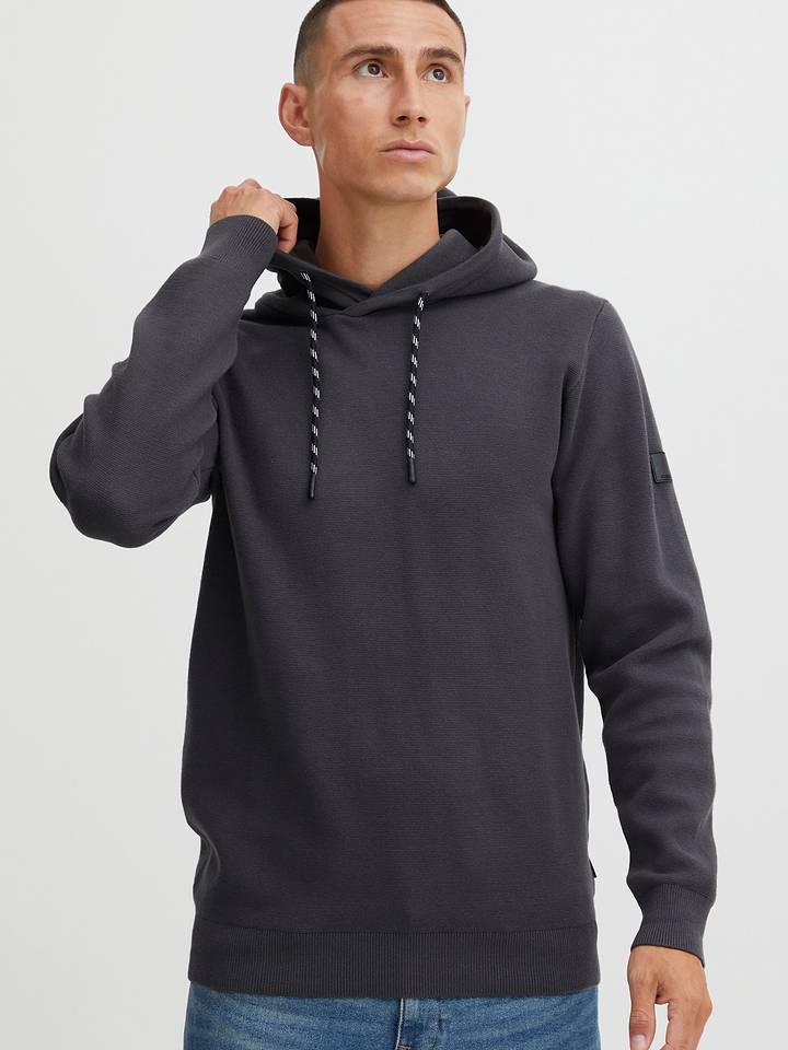 Kapuzenpullover IDMatho in Grau