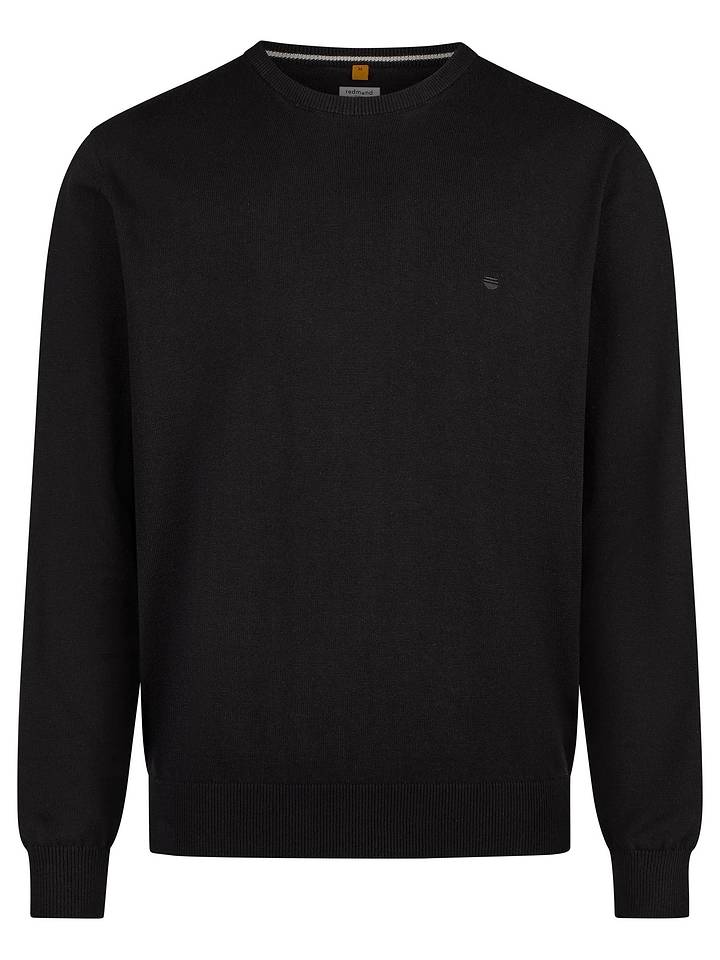 Pullover Basic in Schwarz