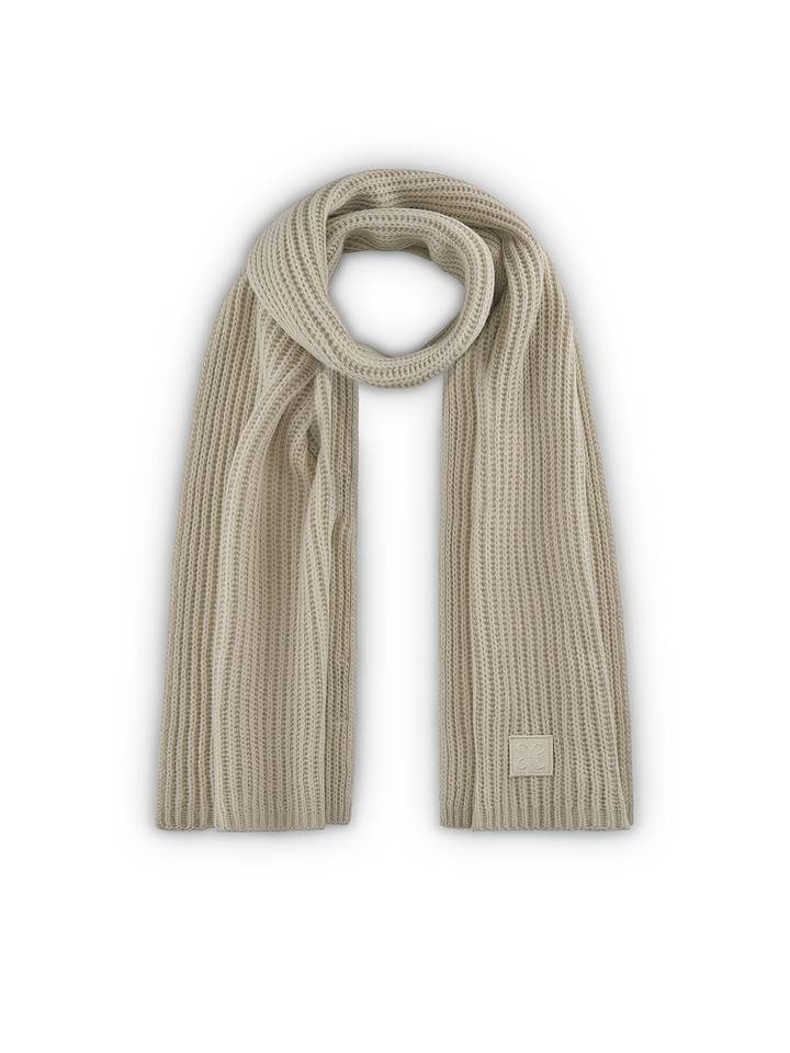 Schal in hellbeige