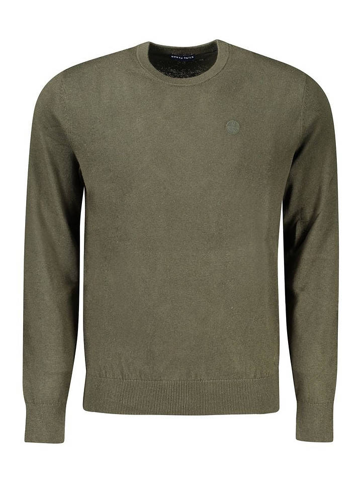 Grün Baumwolle Herren Pullover