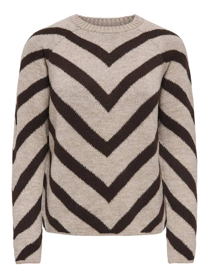 Strickpullover in String