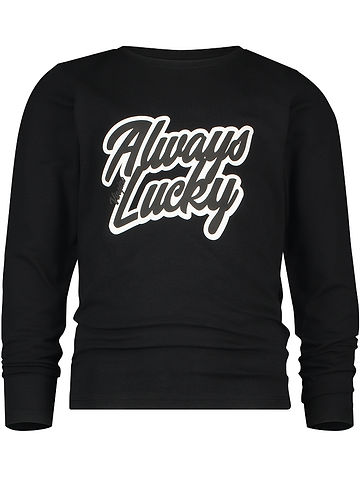 Longsleeve in Schwarz