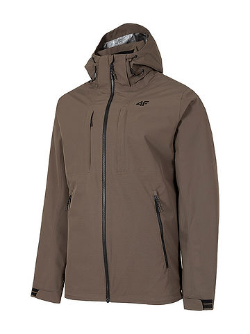 Functionele jas bruin