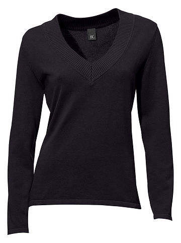 Pullover in Schwarz