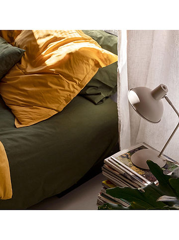 Bettbezug "Basic" in Khaki
