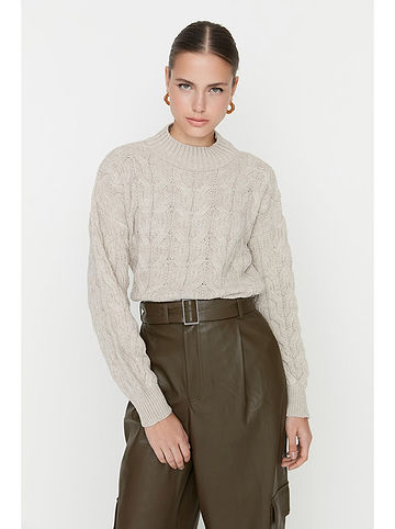 Pullover in Grau