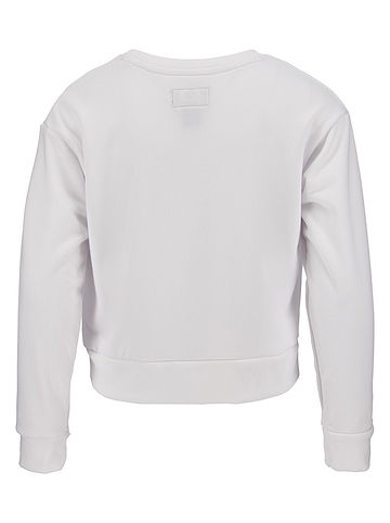 Sweatshirt in Weiß