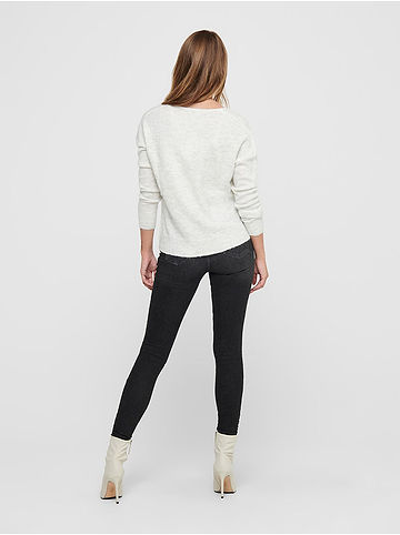 Pullover in Hellgrau