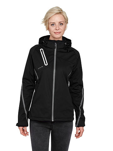 Softshelljacke "Function" in Schwarz