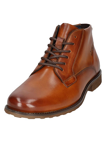 Leder-Boots in Hellbraun