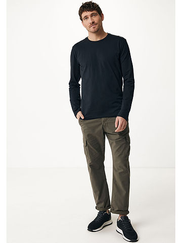 Longsleeve in Schwarz