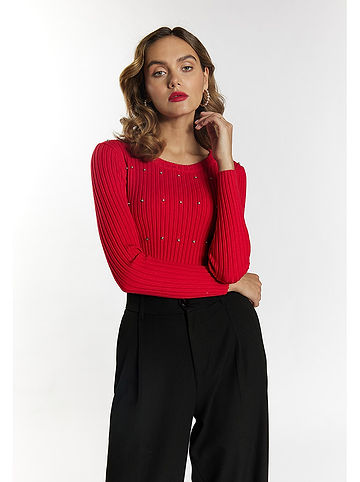 Pullover in Rot