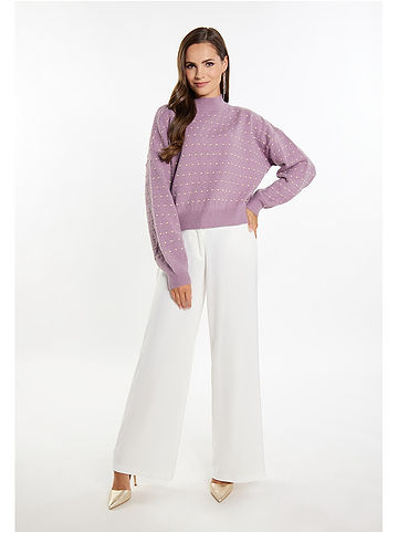 Pullover in Mauve