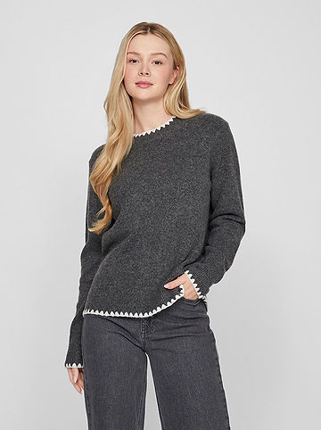 Pullover "Hefna" in Anthrazit