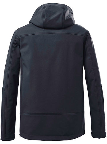 Softshelljacke in Dunkelblau