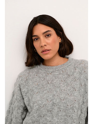 Pullover in Hellgrau