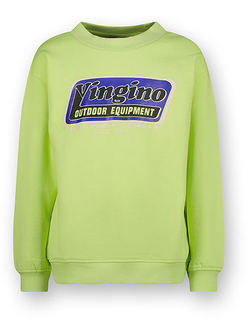 Sweatshirt in Hellgrün