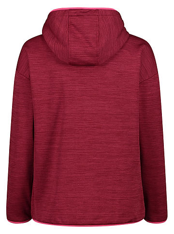 Fleecepullover in Rot