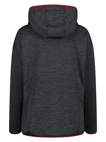 Fleecepullover in Anthrazit
