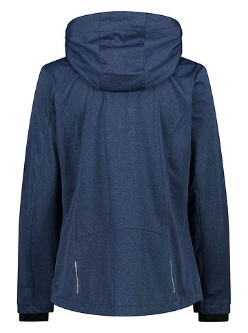 Softshelljas donkerblauw
