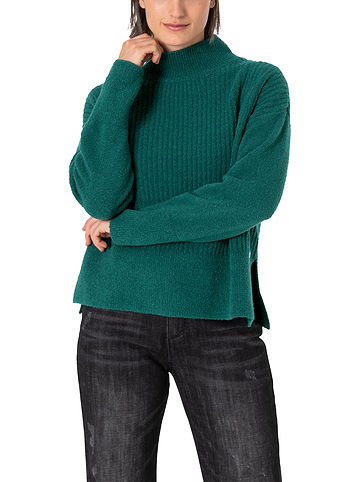 Pullover in Grün