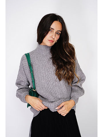 Pullover in Grau