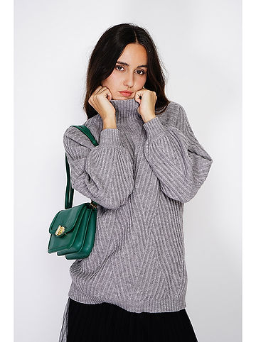 Pullover in Grau