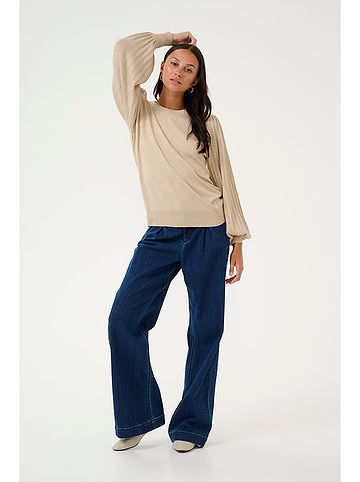Pullover in Beige