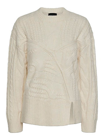 Pullover in Creme