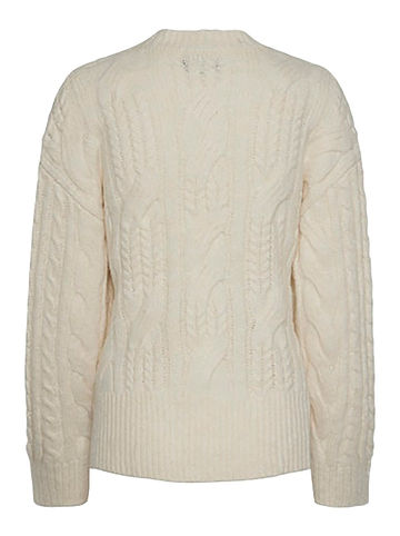 Pullover in Creme