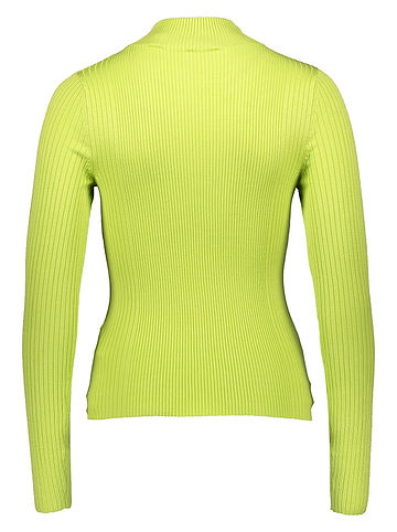 Pullover in Limette
