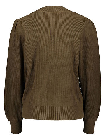 Pullover in Oliv